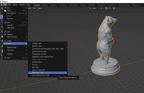 blender to obj online.